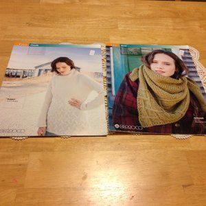 Berroco Knitting instruction craft booklets bundle